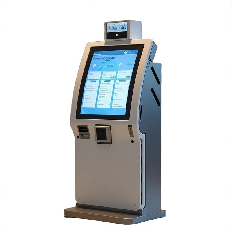 Selfdiens Ontvangs Interaktiewe Kiosk Solutions Vertoon
